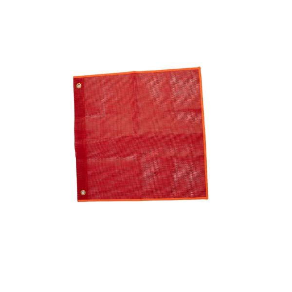 Red Grommet Flag , 18” x 18”